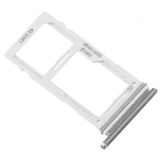 Suport SIM - Card Samsung Galaxy S10+ G975 / S10 G973, Dual SIM, Gri