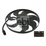 Ventilator radiator GMV Audi A3 09.1903; Seat Arosa, Ibiza 3, Toledo 2; Skoda Octavia 1, Fabia 1; VW Polo 3, Bora, Lupo, Polo 4, Febi Bilstein,