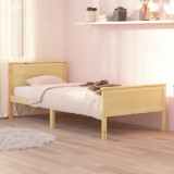 Cadru de pat, 100x200 cm, lemn masiv de pin GartenMobel Dekor, vidaXL