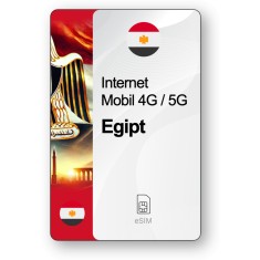 eSIM Internet Egipt, valabil 7 zile, trafic 1 GB, Standard