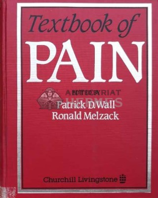 Textbook of pain - 1984 - Ronald Melzack (#C14) foto