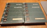 PRELEGERI DE ISTORIE A FILOZOFIEI - 2 Volune - Georg Wilhelm Friedrich Hegel - Editura Academiei, 1963, 664+700 p.; tiraj: 5300 ex.