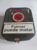 Rara! Borseta mare editie limitata din material de blugi tigari Lucky Strike