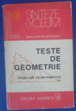 Myh 26s - TESTE DE GEOMETRIE - PROBLEME DE MATEMATICA - VOL 2- CP NICOLESCU 1986