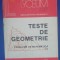 myh 26s - TESTE DE GEOMETRIE - PROBLEME DE MATEMATICA - VOL 2- CP NICOLESCU 1986