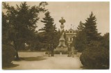 5284 - TURNU-SEVERIN, Traian statue, Park - old postcard, real PHOTO - unused, Necirculata, Fotografie