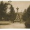 5284 - TURNU-SEVERIN, Traian statue, Park - old postcard, real PHOTO - unused