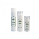 Cumpara ieftin Set 3 produse ingrijire par barbati VAMF S (sampon + gel + ceara)