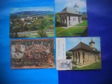 HOPCT LOT 2878 MANASTIREA-VATRA MOLDOVITEI-JUD SUCEAVA-4 CARTI POSTALE-CIRCULATE, Circulata, Printata