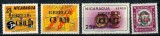 Nicaragua 1969 - Supratipar RESELLO, serie neuzata