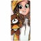 Husa silicon pentru Xiaomi Mi Mix 2, Girl With Little Bear