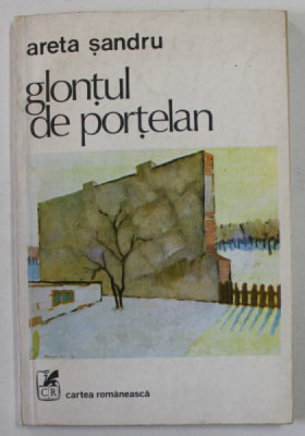 GLONTUL DE PORTELAN , roman de ARETA SANDRU , 1984 , DEDICATIE * foto