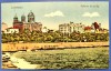 Constanta Vedere Dig Catedrala 1925, Circulata, Timbre - Carte Postala Romania Dobrogea