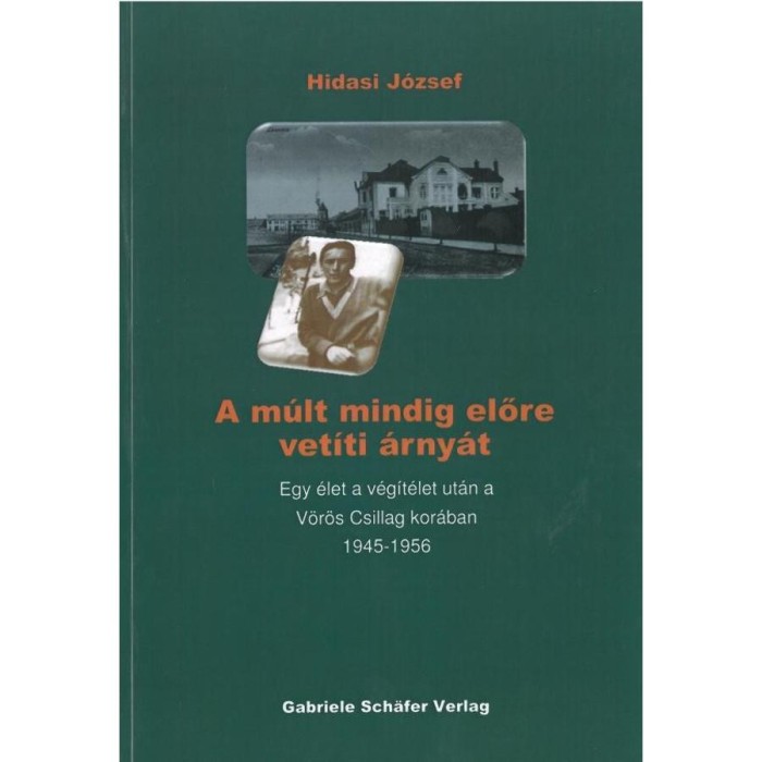 A m&uacute;lt mindig előre vet&iacute;ti &aacute;rny&aacute;t &ndash; Egy &eacute;let a v&eacute;g&iacute;t&eacute;let ut&aacute;n a V&ouml;r&ouml;s Csillag kor&aacute;ban 1945-1956 - Hidasi J&oacute;zsef