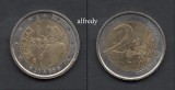 SPANIA 2005, 2 euro, Don Quijote, Cervantes