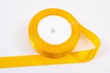 Panglica din satin pentru decorare,galben soare, 22.5m x 2cm
