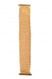 B59. Bratara simpla crosetata - varianta pe auriu, lux, inspiratie antica, nunta, RavariuArt