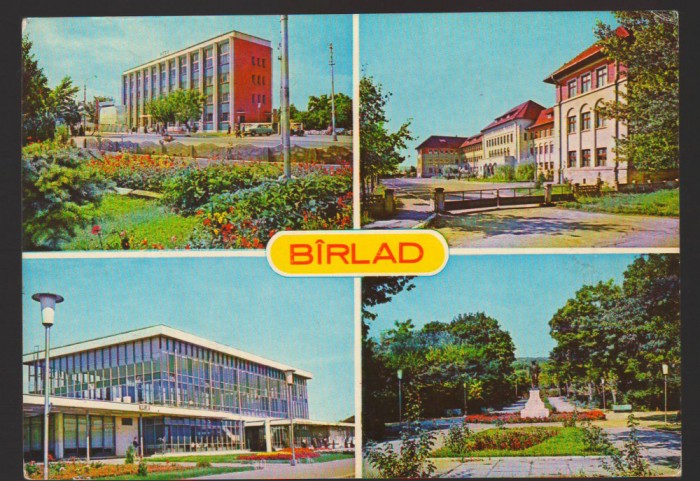 CPIB 22900 - CARTE POSTALA - BARLAD, MOZAIC, NECIRCULATA