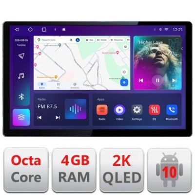 Navigatie Ssangyong Rexton 2019- Edotec 4+32 2K 13 inch qled android 4G DSP gps internet Kit-REXTON CarStore Technology foto