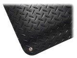 Suport podea anti-alunecare și anti-oboseală ESD negru COBA EUROPE 0,9x1,5m PVC vinil