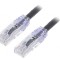 Patch Cord TX6 PLUS U/UTP Negru 5m LSZH 24AWG