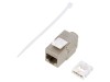 Logilink Conector RJ45 Keystone mamă IDC 8p8c Montare Cablu Profesional Model LOG-NK4067
