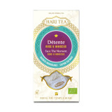 Ceai premium Hari Tea - Face the Moment - trandafiri si hibiscus bio 10dz