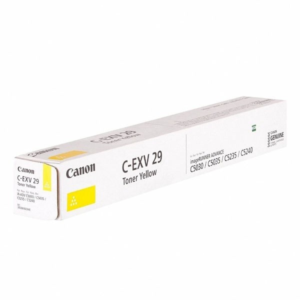 Cartus original Canon C-EXV29Y C5030 C5035 C5051 C5235 Yellow 27K