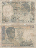 1950 , 100 francs ( P-46a ) - Madagascar