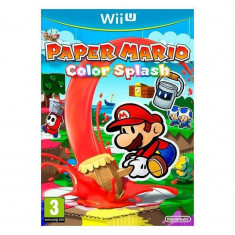 Joc consola Nintendo Paper Mario Color Splash WII U foto