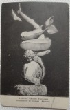 Carte postala, Napoli, Muzweul National, Ornamento di fontana- Farnese, 1921