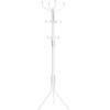 SONGMICS Cuier pentru haine cu 12 carlige pe 3 nivele, metalic, inaltime 182 cm, alb crem Household NewTrend