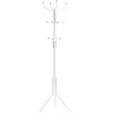 SONGMICS Cuier pentru haine cu 12 carlige pe 3 nivele, metalic, inaltime 182 cm, alb crem Household NewTrend