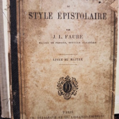 J. L. Faure - Exercices pratiques de style epistolaire (1873)