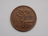 5 KURUS 1974 TURCIA (0.7 mm thick)