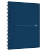 Caiet Cu Spirala A4+, Oxford Origins, 70 File-90g/mp, Scribzee, Coperta Pp - Matematica - Albastru