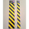 Banda avertizare, cu prindere magnetica, 1m, negru/galben