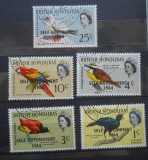 BRITISH HONDURAS SERIE PĂSĂRI