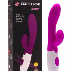 Vibrator Rabbit Alvis, Violet, 21 cm