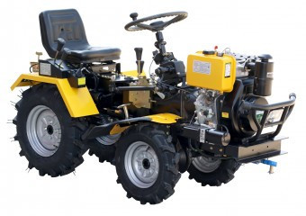 ProGARDEN Campo T12 Minitractor 4x4, 12CP, diesel, hidraulica fata-spate foto