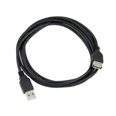 Cablu prelungitor USB, 2.0, 2m, negru foto