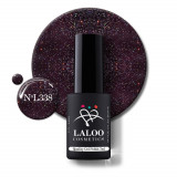 338 Dark Aubergine Glitter | Laloo gel polish 7ml, Laloo Cosmetics