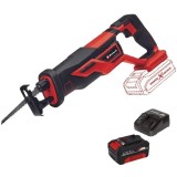 Einhell TE-AP 18/26 Li PXC + Starter Kit - Fierastrau sabie 26 mm + Set 1 acumulator si incarcator Li-Ion 18 V 4 Ah