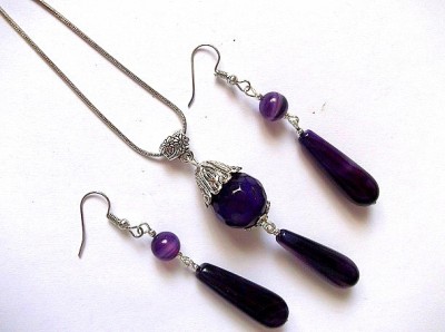 set cu agate mov 47361 foto