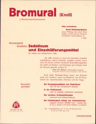 HST A1942 Reclamă medicament Germania anii 1930-1940 foto