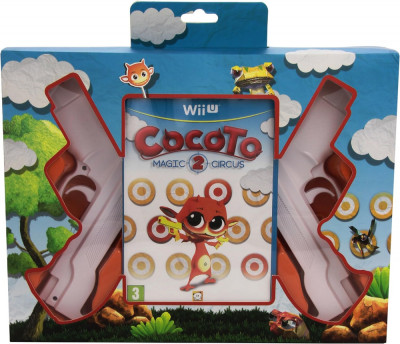 Cocoto Magic 2 Circus + 2 Pistoale - Nintendo Wii U - EAN: 3499550314908 foto