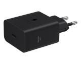 Samsung Super Fast Charger 60W, Low Standby T6010, Type-C, Black, Bulk