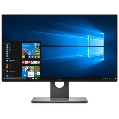 Monitor Second Hand DELL Ultrasharp U2717D, 27 Inch PLS W-LED, InfinityEdge , Quad HD 2560 x 1440, HDMI, DisplayPort, 4x USB 3.0 foto