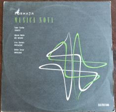 DISC LP: MUSICA NOVA - T.CIORTEA/ M.MARBE/ L.DANDARA/ ST.ZORZOR (ECE 01237/1977) foto