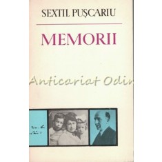 Memorii - Sextil Puscariu - Tiraj: 6730 Exemplare
